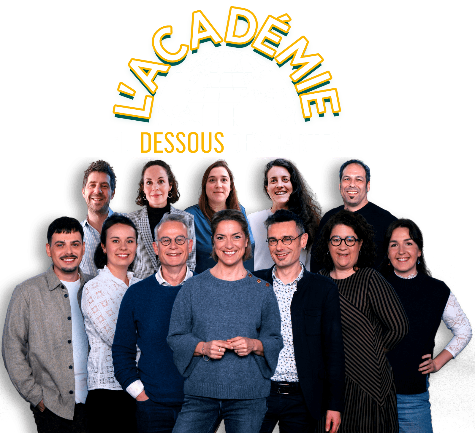 L'équipe de l'Académie du Dessous des cartes